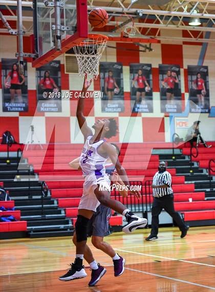 Thumbnail 2 in Brackenridge vs Lee [Robert E.] (SACS Basketball Tournament) photogallery.