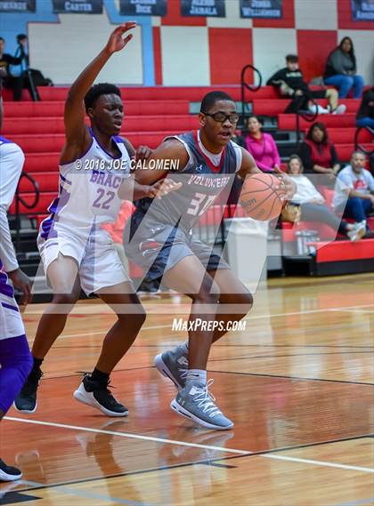 Thumbnail 3 in Brackenridge vs Lee [Robert E.] (SACS Basketball Tournament) photogallery.
