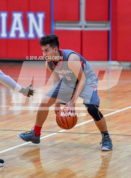 Thumbnail 3 in Brackenridge vs Lee [Robert E.] (SACS Basketball Tournament) photogallery.