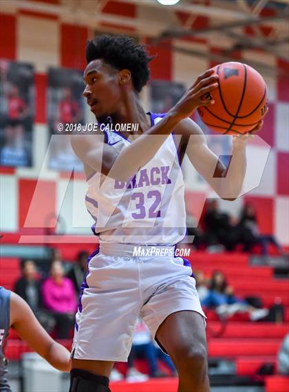 Thumbnail 3 in Brackenridge vs Lee [Robert E.] (SACS Basketball Tournament) photogallery.