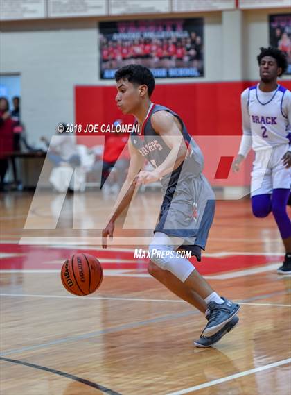 Thumbnail 3 in Brackenridge vs Lee [Robert E.] (SACS Basketball Tournament) photogallery.