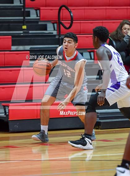 Thumbnail 1 in Brackenridge vs Lee [Robert E.] (SACS Basketball Tournament) photogallery.