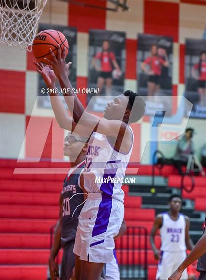 Thumbnail 1 in Brackenridge vs Lee [Robert E.] (SACS Basketball Tournament) photogallery.