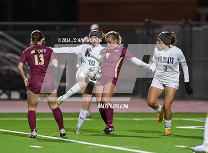 Thumbnail 2 in Tomball Memorial vs Cypress Woods (I-10 Shootout) photogallery.