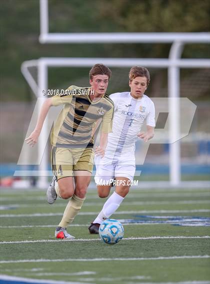 Thumbnail 1 in Lee's Summit vs Rockhurst (Blue Springs South Tournament) photogallery.
