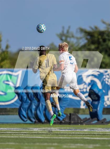 Thumbnail 1 in Lee's Summit vs Rockhurst (Blue Springs South Tournament) photogallery.