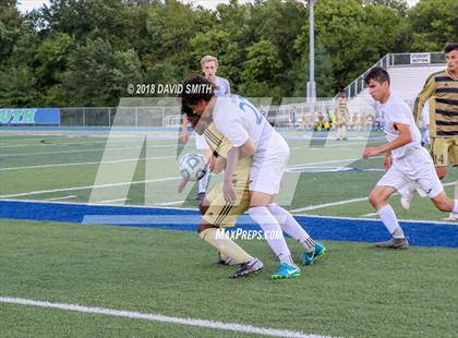Thumbnail 1 in Lee's Summit vs Rockhurst (Blue Springs South Tournament) photogallery.