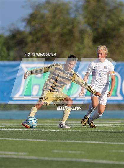 Thumbnail 2 in Lee's Summit vs Rockhurst (Blue Springs South Tournament) photogallery.