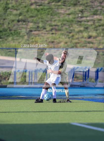 Thumbnail 1 in Lee's Summit vs Rockhurst (Blue Springs South Tournament) photogallery.