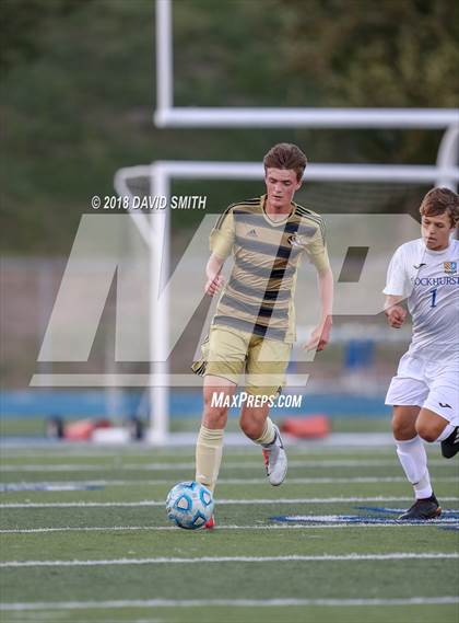 Thumbnail 1 in Lee's Summit vs Rockhurst (Blue Springs South Tournament) photogallery.