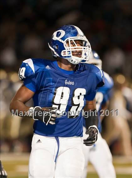 Thumbnail 3 in Dickinson vs Fort Bend Elkins (5A Region 3 Bi-District Playoff) photogallery.