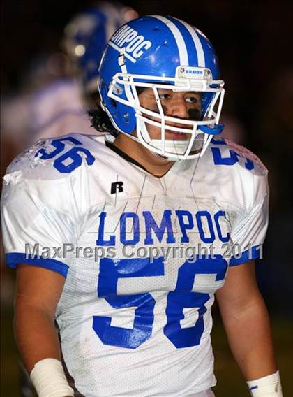 Thumbnail 2 in Lompoc vs. Cabrillo (CIF SS Northwest Division Final) photogallery.