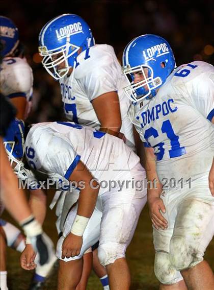 Thumbnail 1 in Lompoc vs. Cabrillo (CIF SS Northwest Division Final) photogallery.