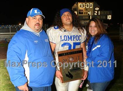 Thumbnail 1 in Lompoc vs. Cabrillo (CIF SS Northwest Division Final) photogallery.