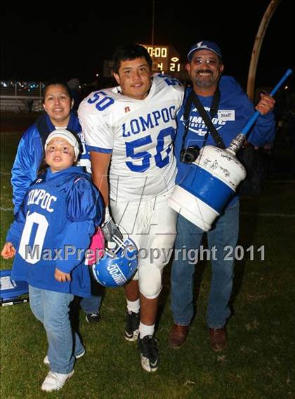 Thumbnail 1 in Lompoc vs. Cabrillo (CIF SS Northwest Division Final) photogallery.