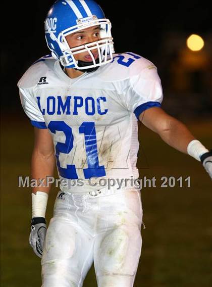 Thumbnail 2 in Lompoc vs. Cabrillo (CIF SS Northwest Division Final) photogallery.