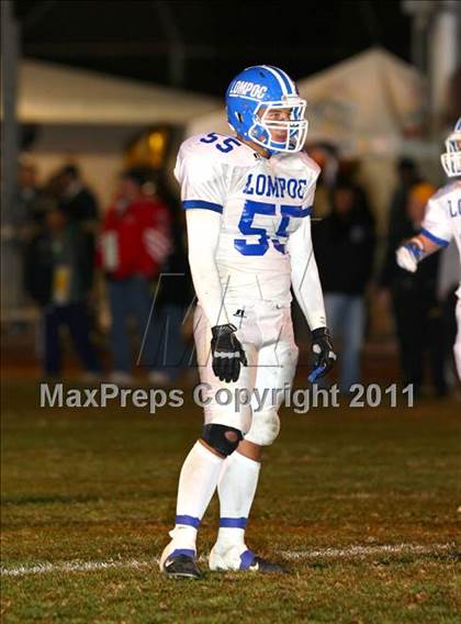 Thumbnail 1 in Lompoc vs. Cabrillo (CIF SS Northwest Division Final) photogallery.
