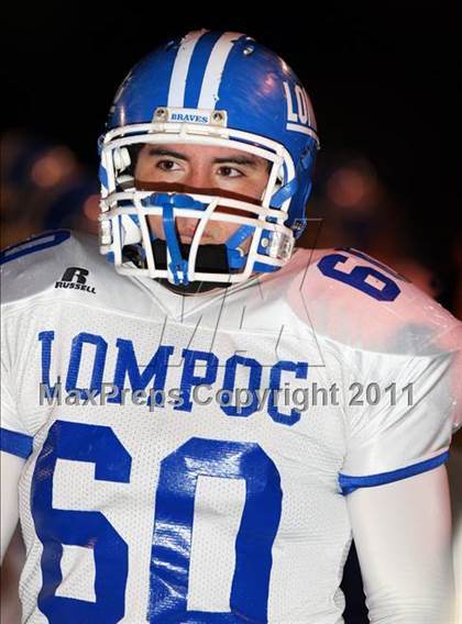 Thumbnail 1 in Lompoc vs. Cabrillo (CIF SS Northwest Division Final) photogallery.