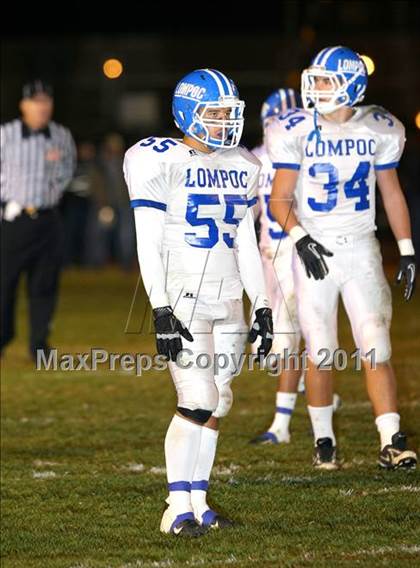 Thumbnail 2 in Lompoc vs. Cabrillo (CIF SS Northwest Division Final) photogallery.