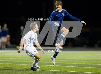 Thumbnail 3 in Clarkston @ Rochester (MHSAA District I Final) photogallery.