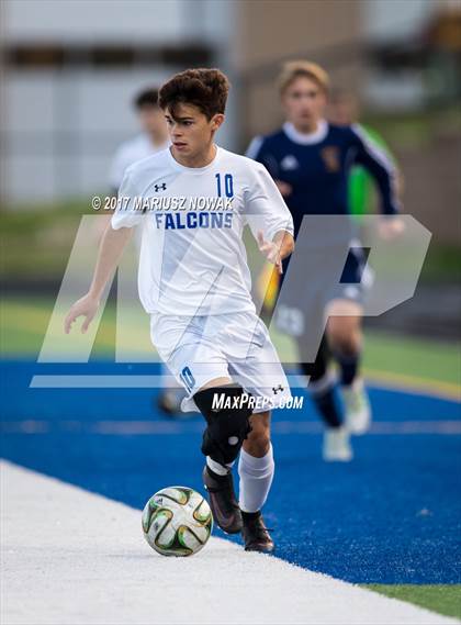 Thumbnail 1 in Clarkston @ Rochester (MHSAA District I Final) photogallery.