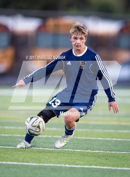 Thumbnail 1 in Clarkston @ Rochester (MHSAA District I Final) photogallery.