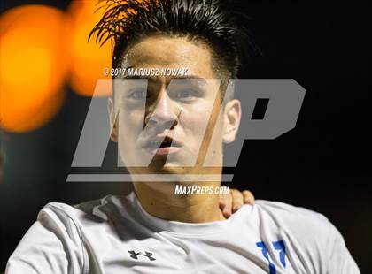 Thumbnail 1 in Clarkston @ Rochester (MHSAA District I Final) photogallery.
