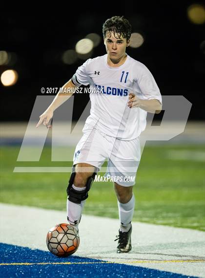Thumbnail 2 in Clarkston @ Rochester (MHSAA District I Final) photogallery.