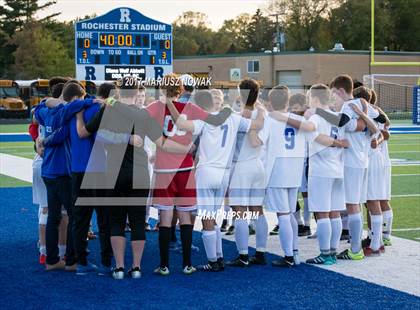Thumbnail 3 in Clarkston @ Rochester (MHSAA District I Final) photogallery.