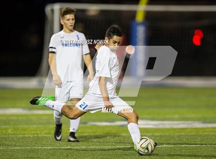 Thumbnail 2 in Clarkston @ Rochester (MHSAA District I Final) photogallery.