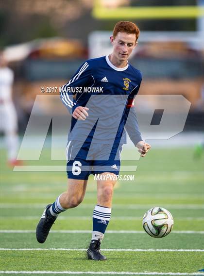 Thumbnail 3 in Clarkston @ Rochester (MHSAA District I Final) photogallery.