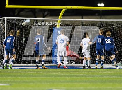 Thumbnail 2 in Clarkston @ Rochester (MHSAA District I Final) photogallery.