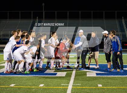 Thumbnail 2 in Clarkston @ Rochester (MHSAA District I Final) photogallery.