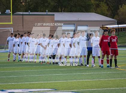 Thumbnail 2 in Clarkston @ Rochester (MHSAA District I Final) photogallery.