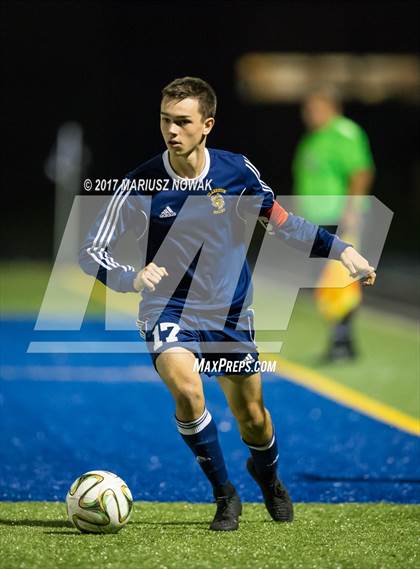 Thumbnail 1 in Clarkston @ Rochester (MHSAA District I Final) photogallery.