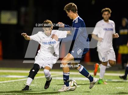 Thumbnail 3 in Clarkston @ Rochester (MHSAA District I Final) photogallery.