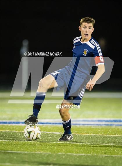Thumbnail 1 in Clarkston @ Rochester (MHSAA District I Final) photogallery.