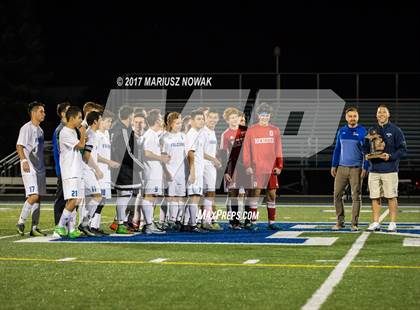 Thumbnail 3 in Clarkston @ Rochester (MHSAA District I Final) photogallery.