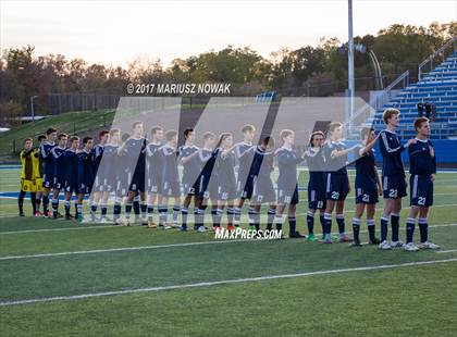 Thumbnail 1 in Clarkston @ Rochester (MHSAA District I Final) photogallery.