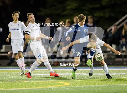 Thumbnail 3 in Clarkston @ Rochester (MHSAA District I Final) photogallery.