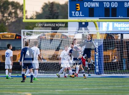 Thumbnail 2 in Clarkston @ Rochester (MHSAA District I Final) photogallery.