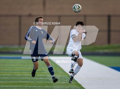Thumbnail 2 in Clarkston @ Rochester (MHSAA District I Final) photogallery.