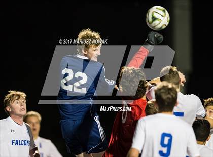 Thumbnail 3 in Clarkston @ Rochester (MHSAA District I Final) photogallery.