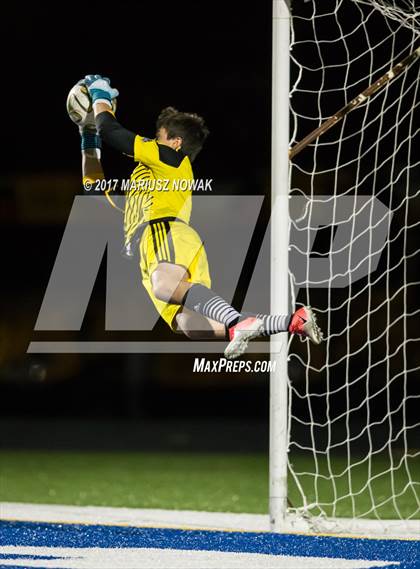 Thumbnail 1 in Clarkston @ Rochester (MHSAA District I Final) photogallery.
