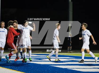 Thumbnail 1 in Clarkston @ Rochester (MHSAA District I Final) photogallery.
