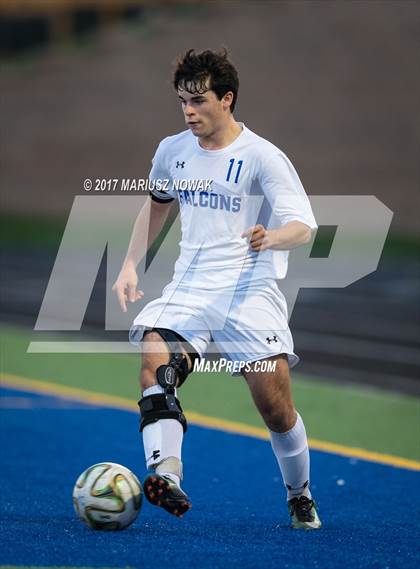 Thumbnail 2 in Clarkston @ Rochester (MHSAA District I Final) photogallery.