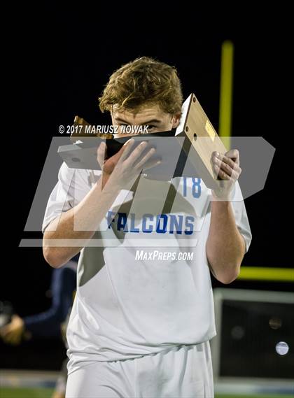 Thumbnail 2 in Clarkston @ Rochester (MHSAA District I Final) photogallery.