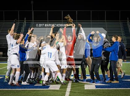 Thumbnail 3 in Clarkston @ Rochester (MHSAA District I Final) photogallery.