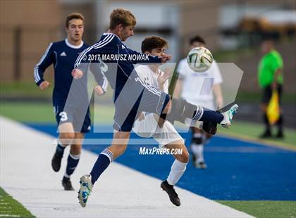 Thumbnail 3 in Clarkston @ Rochester (MHSAA District I Final) photogallery.