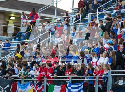 Thumbnail 3 in Clarkston @ Rochester (MHSAA District I Final) photogallery.